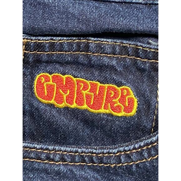 Vintage Empyre Blue Jeans Men 28 Double Knee Baggy Loose Skater Grunge Baggy 90s - Picture 6 of 10